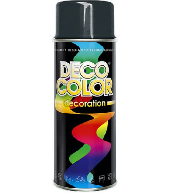 DECO COLOR DECORATION 400 ml аэразоль декоративная краска антрацит